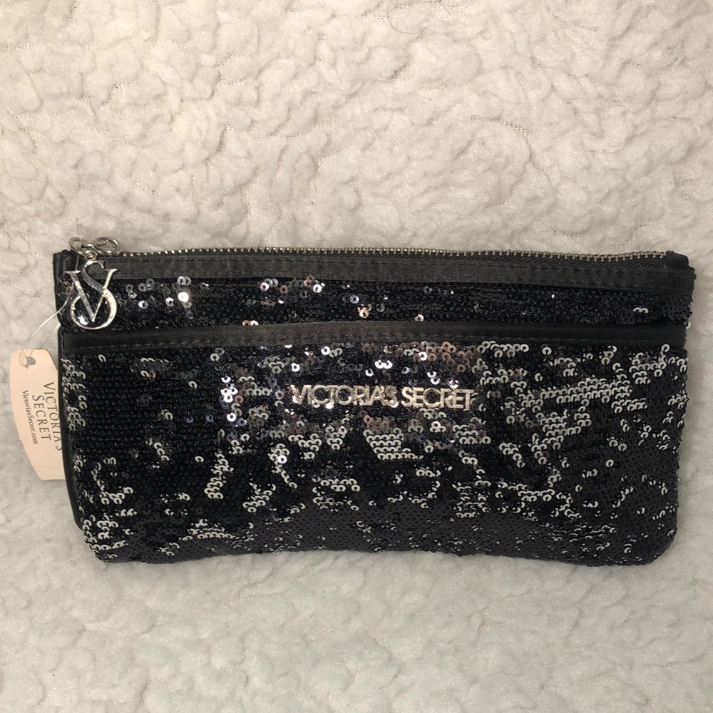 NWT Victoria’s Secret Sequin Cosmetic Bag